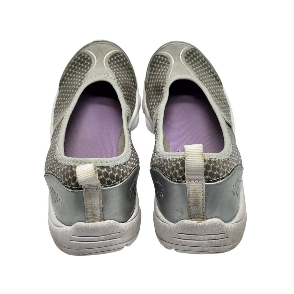 Easy Spirit Slip-On Walking Athletic Shoes Sneakers Gray White Comfort Women's 9 - Picture 8 of 12